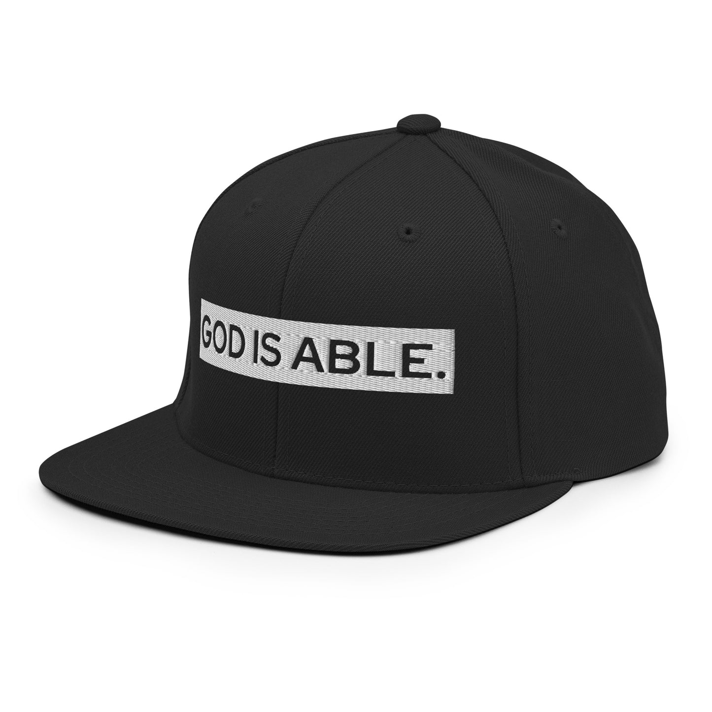 God is Able Snapback Hat