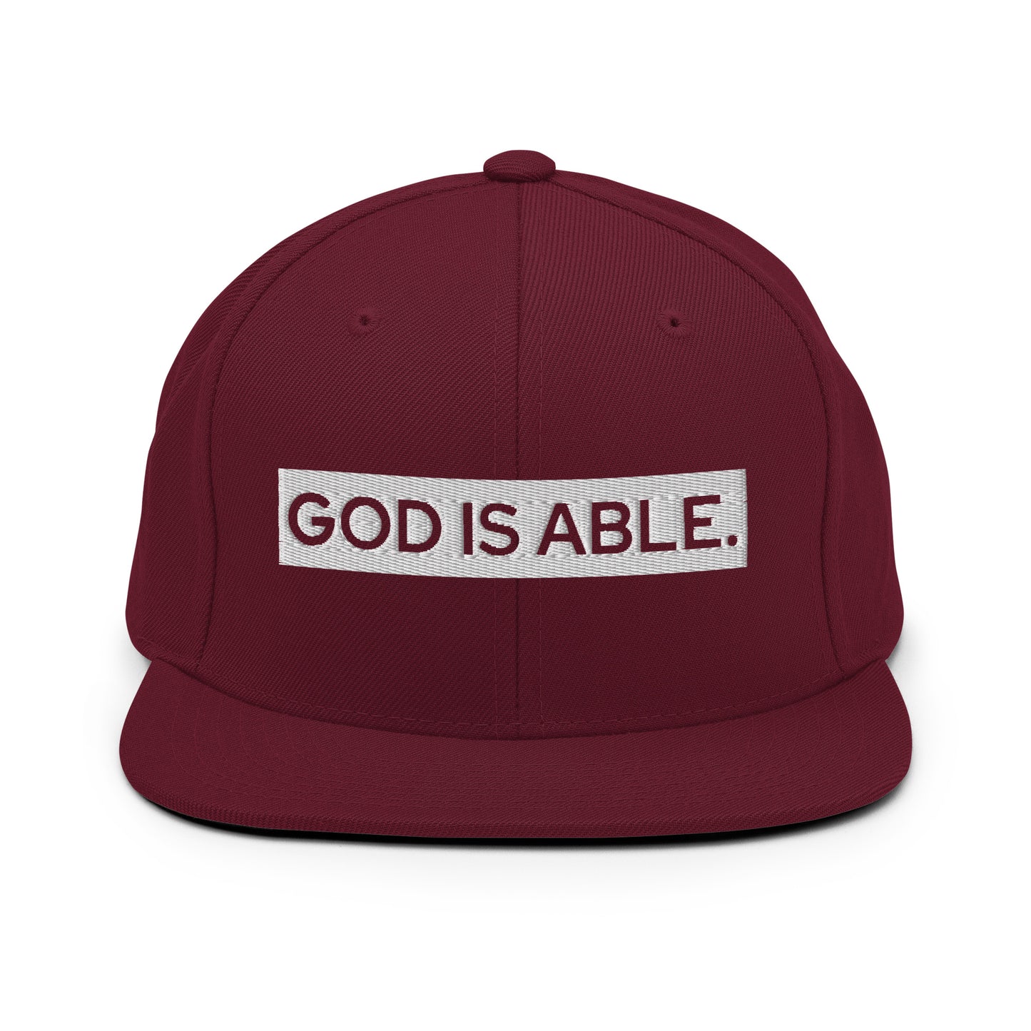God is Able Snapback Hat
