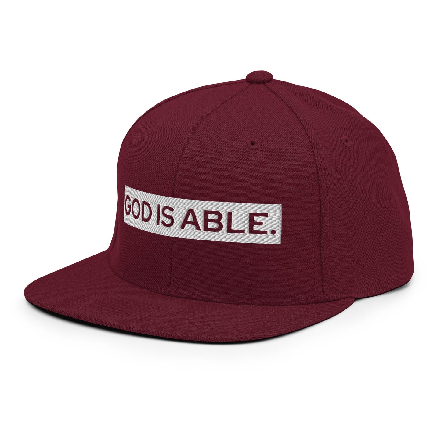God is Able Snapback Hat