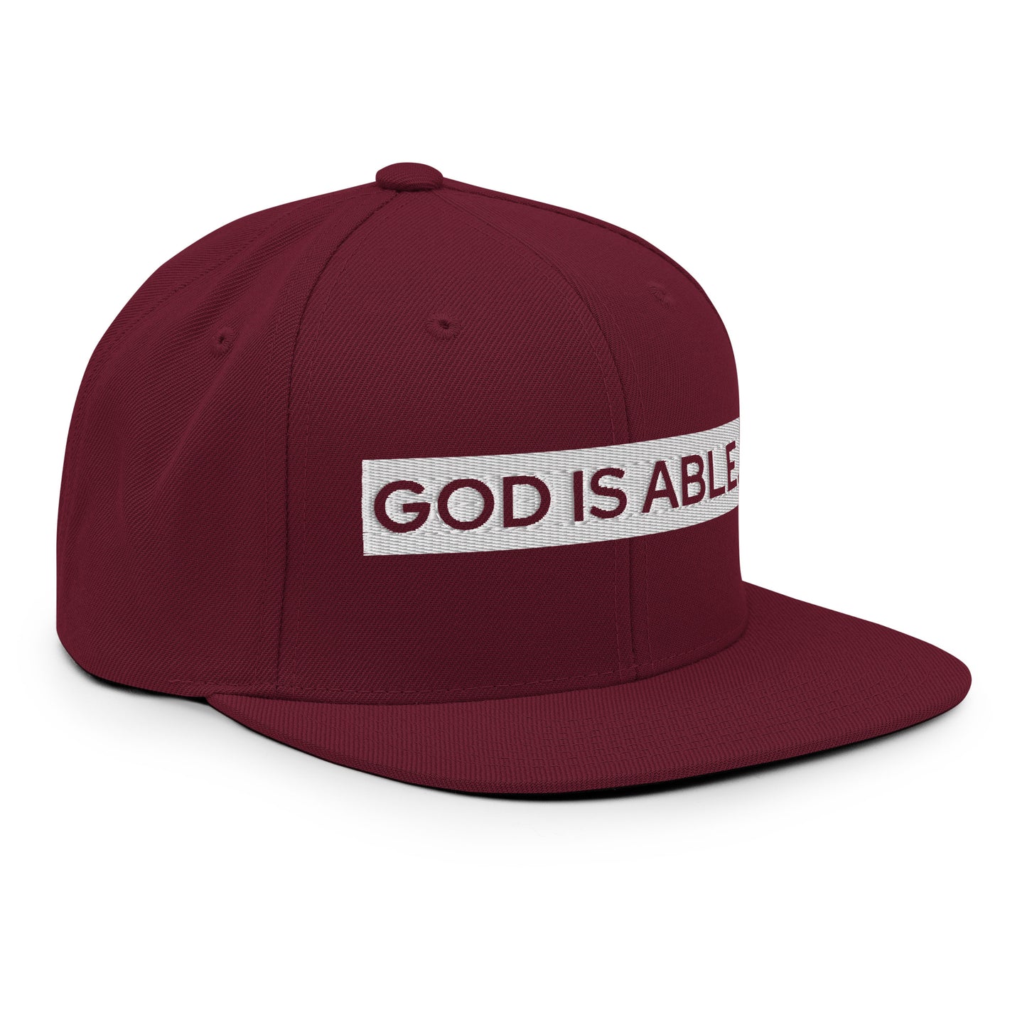 God is Able Snapback Hat