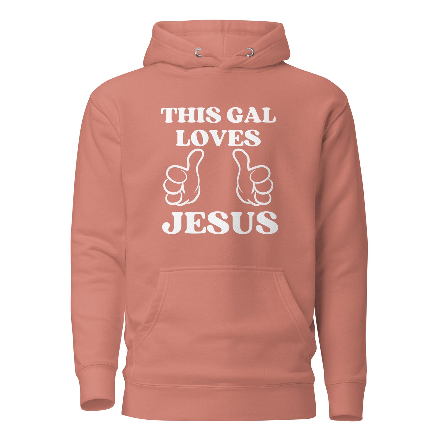 This Gal Loves Jesus Unisex Hoodie