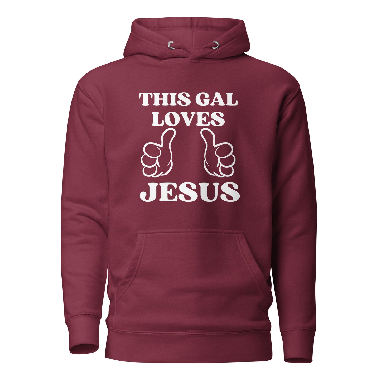 This Gal Loves Jesus Unisex Hoodie