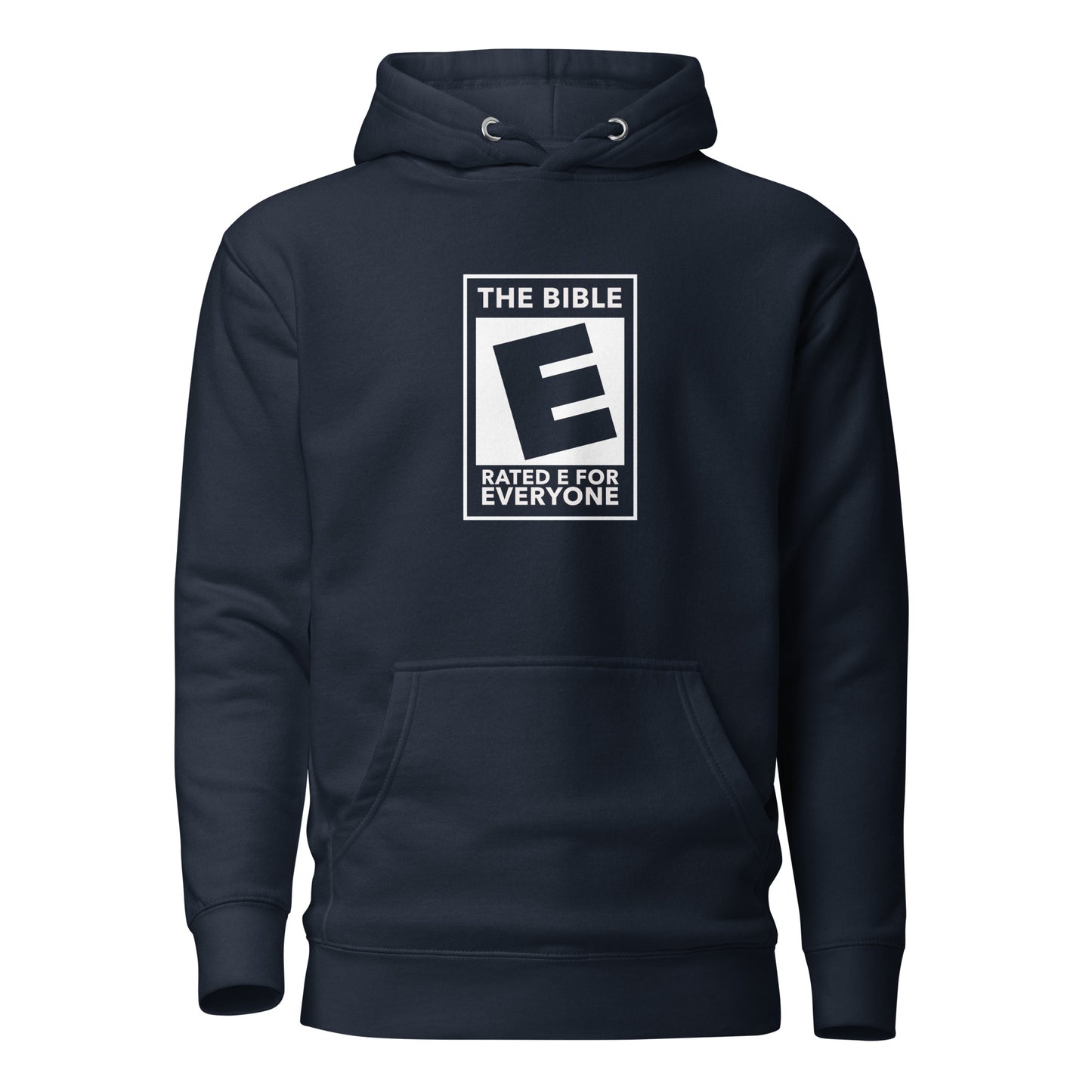Rated E for Everyone Premium Unisex Hoodie
