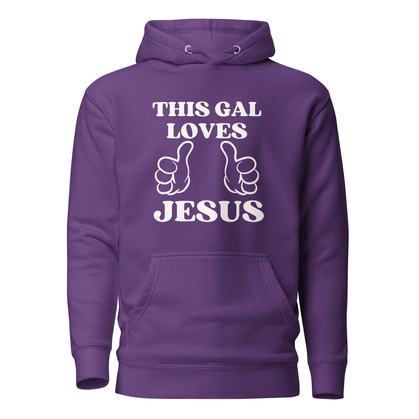 This Gal Loves Jesus Unisex Hoodie