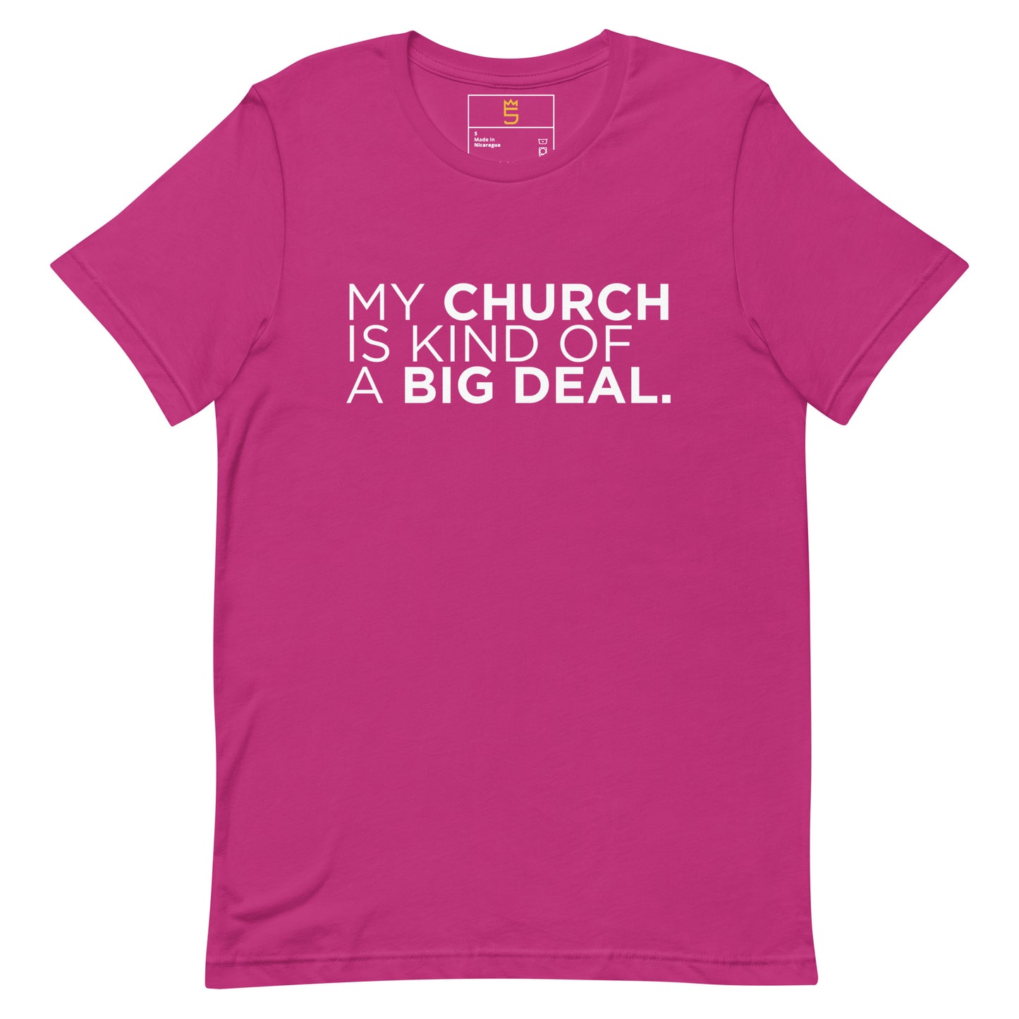 MY CHURCH IS A BIG DEAL