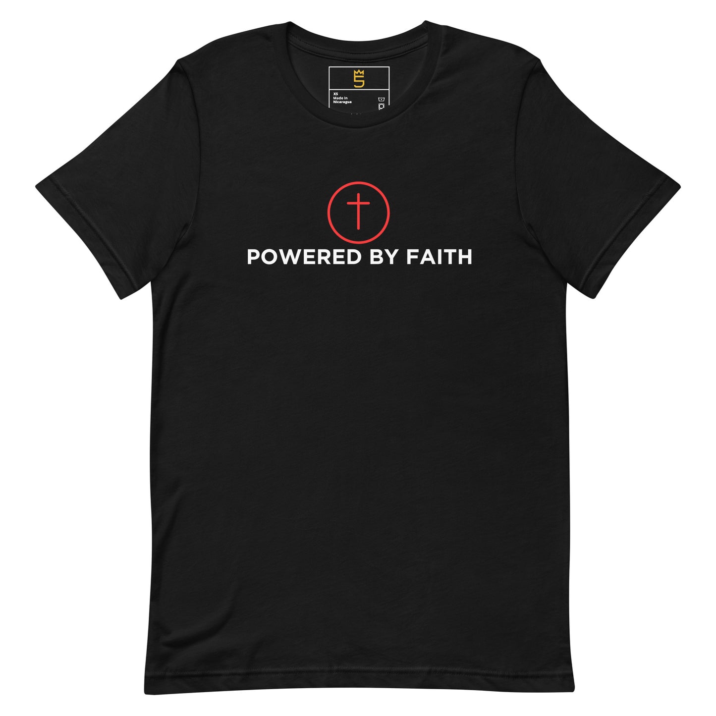 Powered By Faith Unisex Premium T-shirt