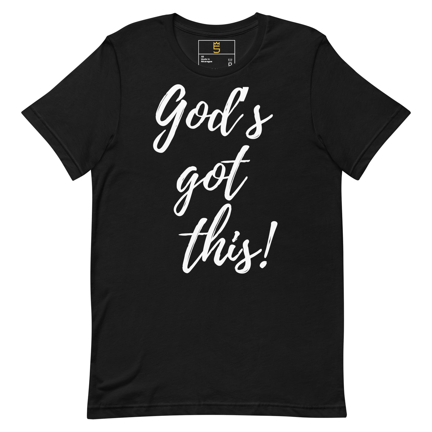 God's got this! Unisex t-shirt