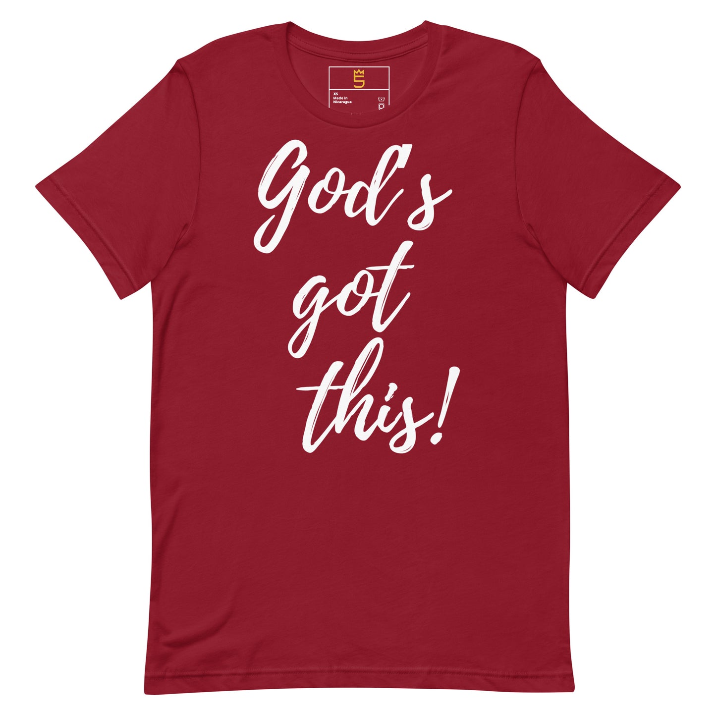 God's got this! Unisex t-shirt