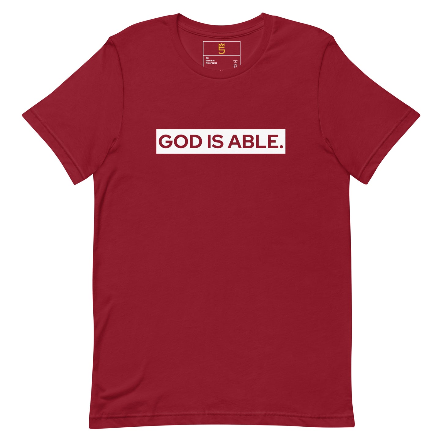 God is Able Unisex t-shirt