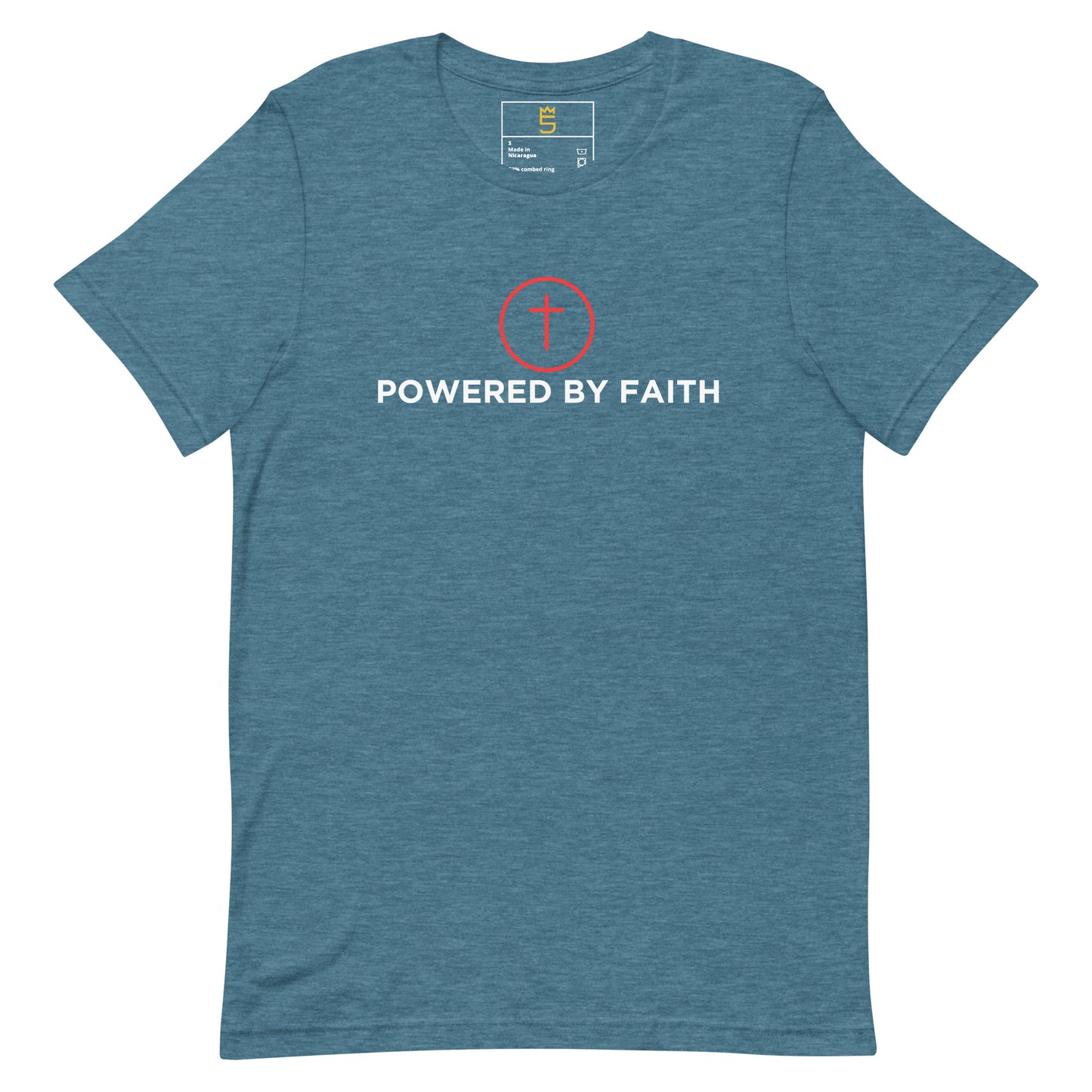 Powered By Faith Unisex Premium T-shirt