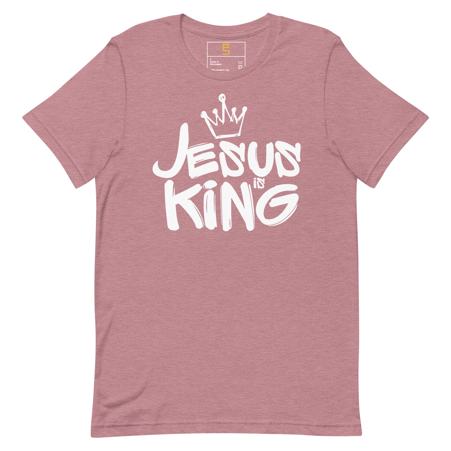 Jesus is King Unisex t-shirt