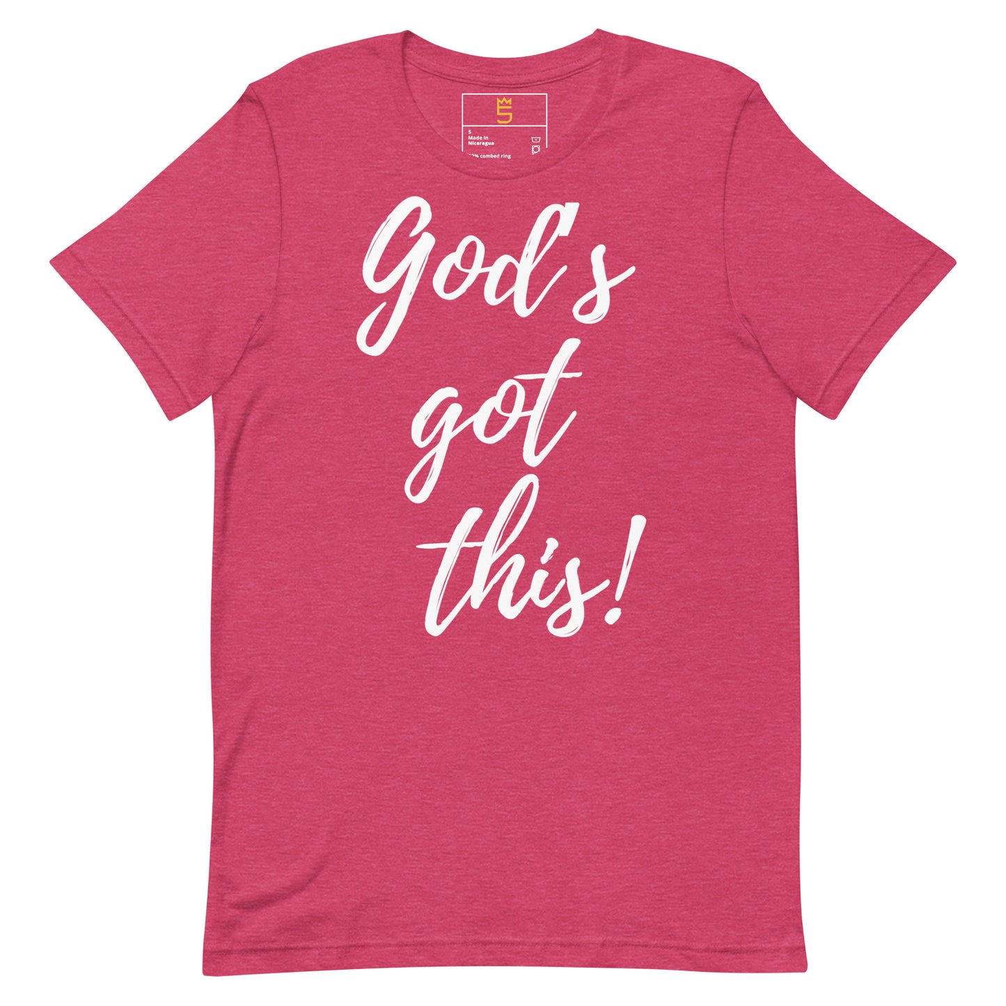 God's got this! Unisex t-shirt