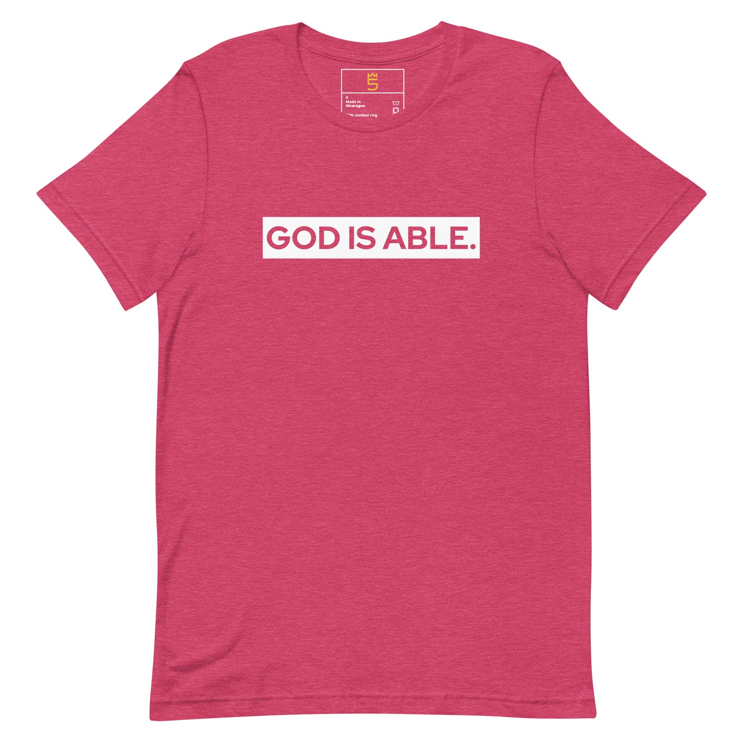 God is Able Unisex t-shirt