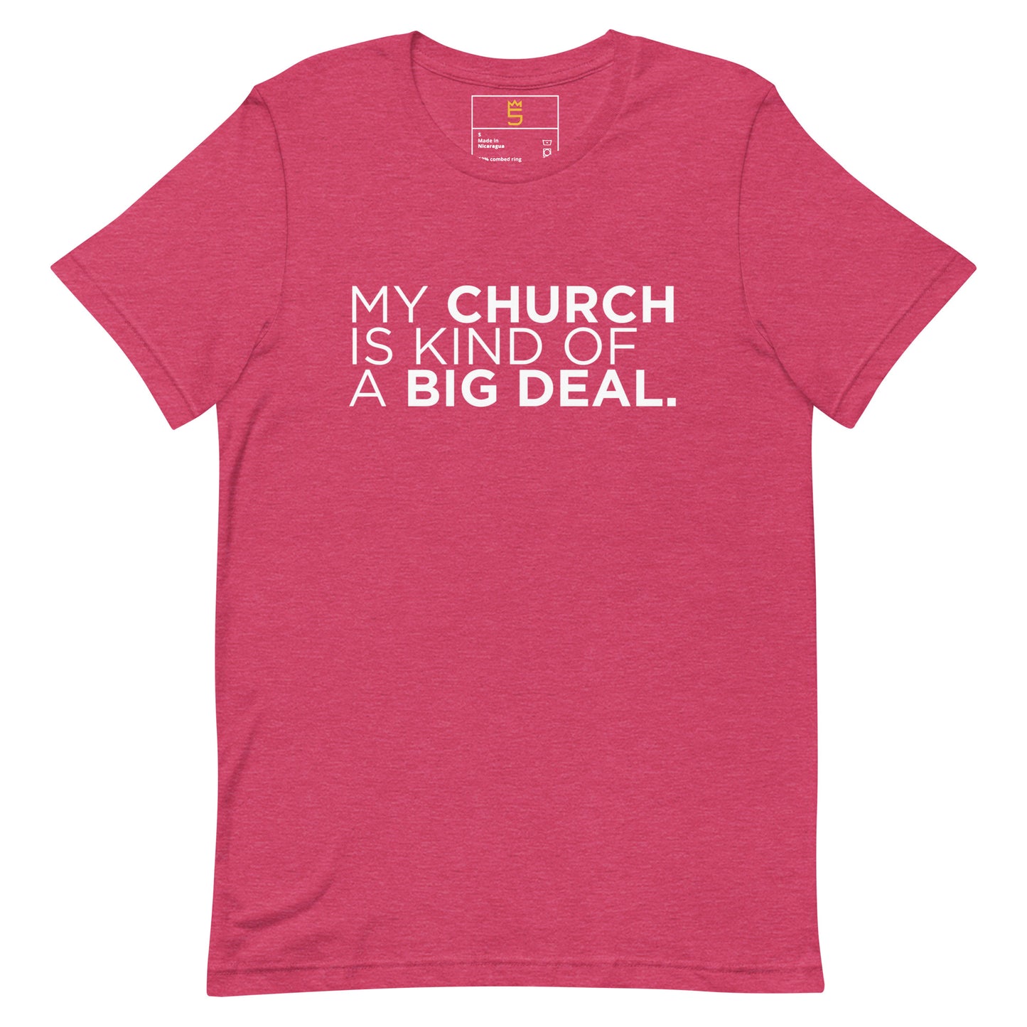 MY CHURCH IS A BIG DEAL