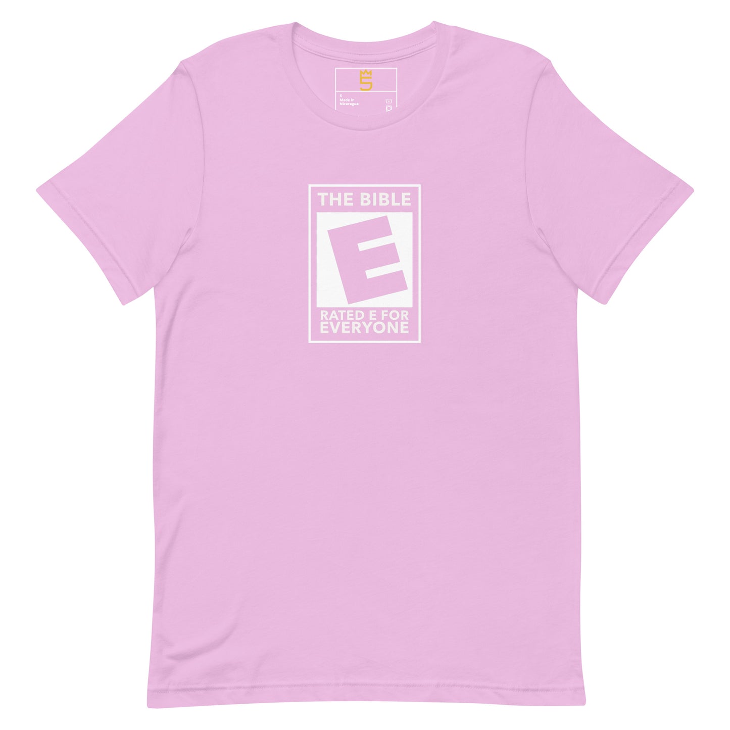 Rated E for Everyone Unisex t-shirt