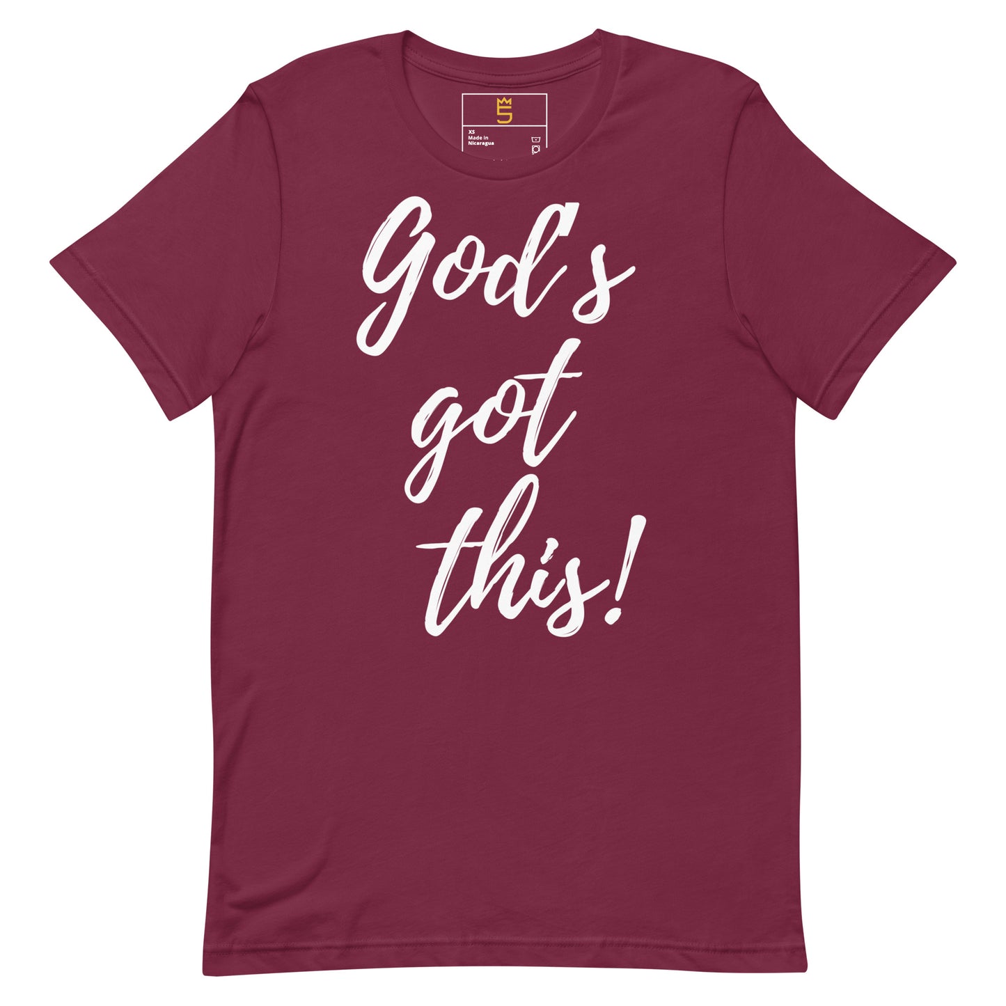 God's got this! Unisex t-shirt