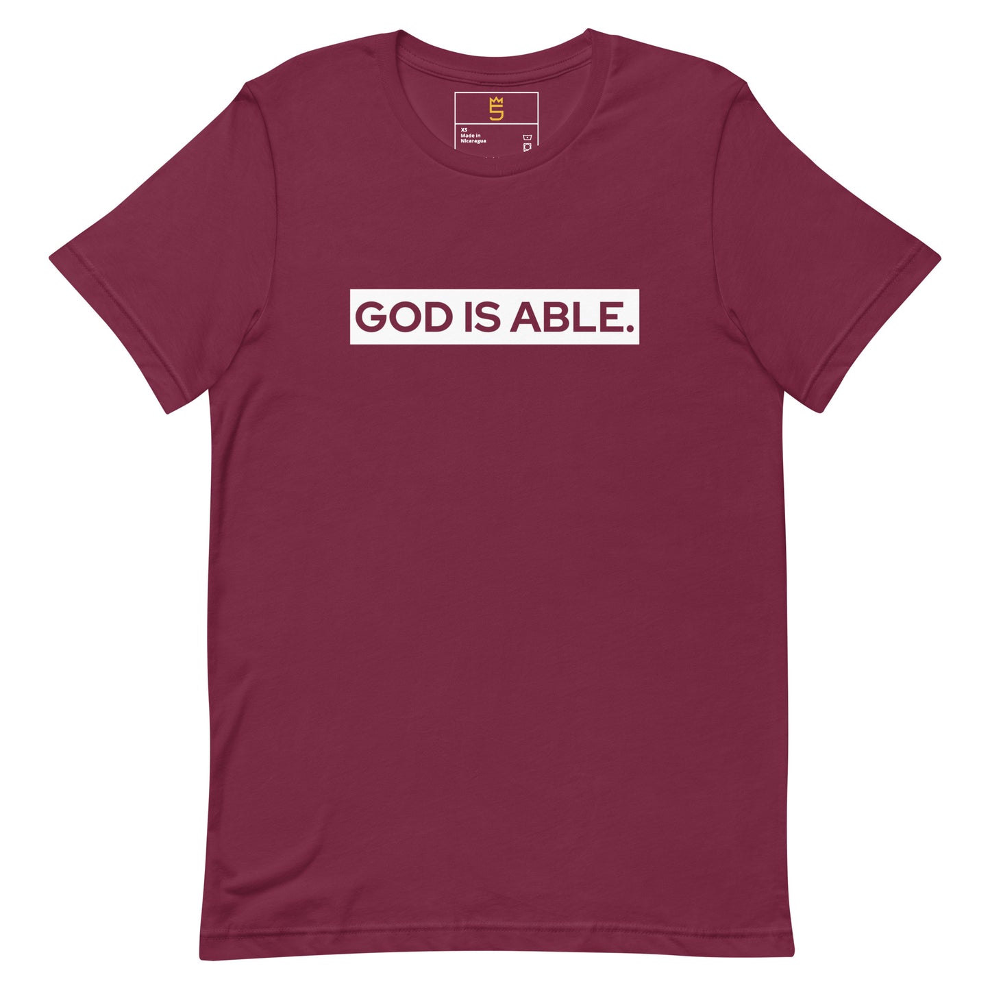 God is Able Unisex t-shirt