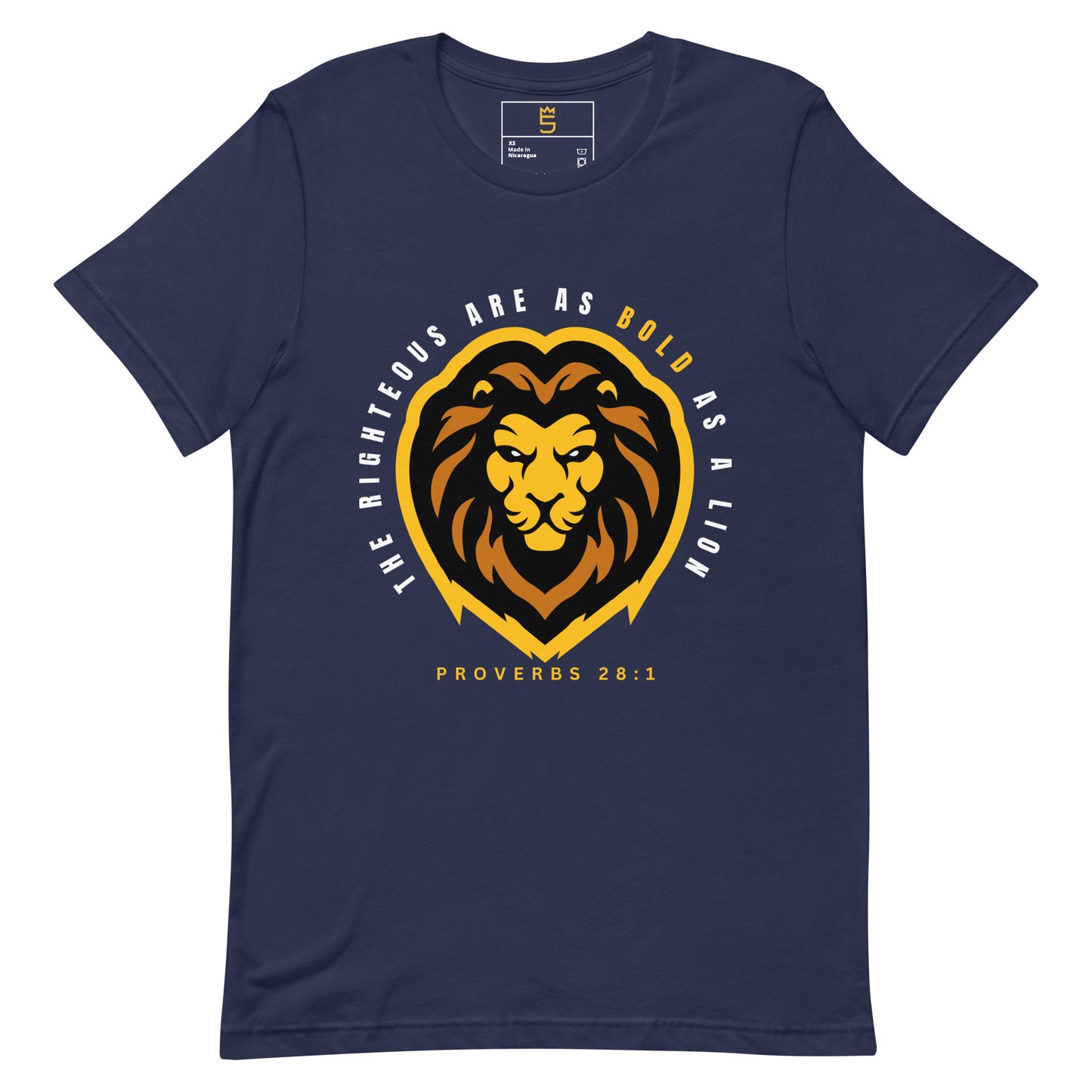 Bold as a Lion Unisex t-shirt