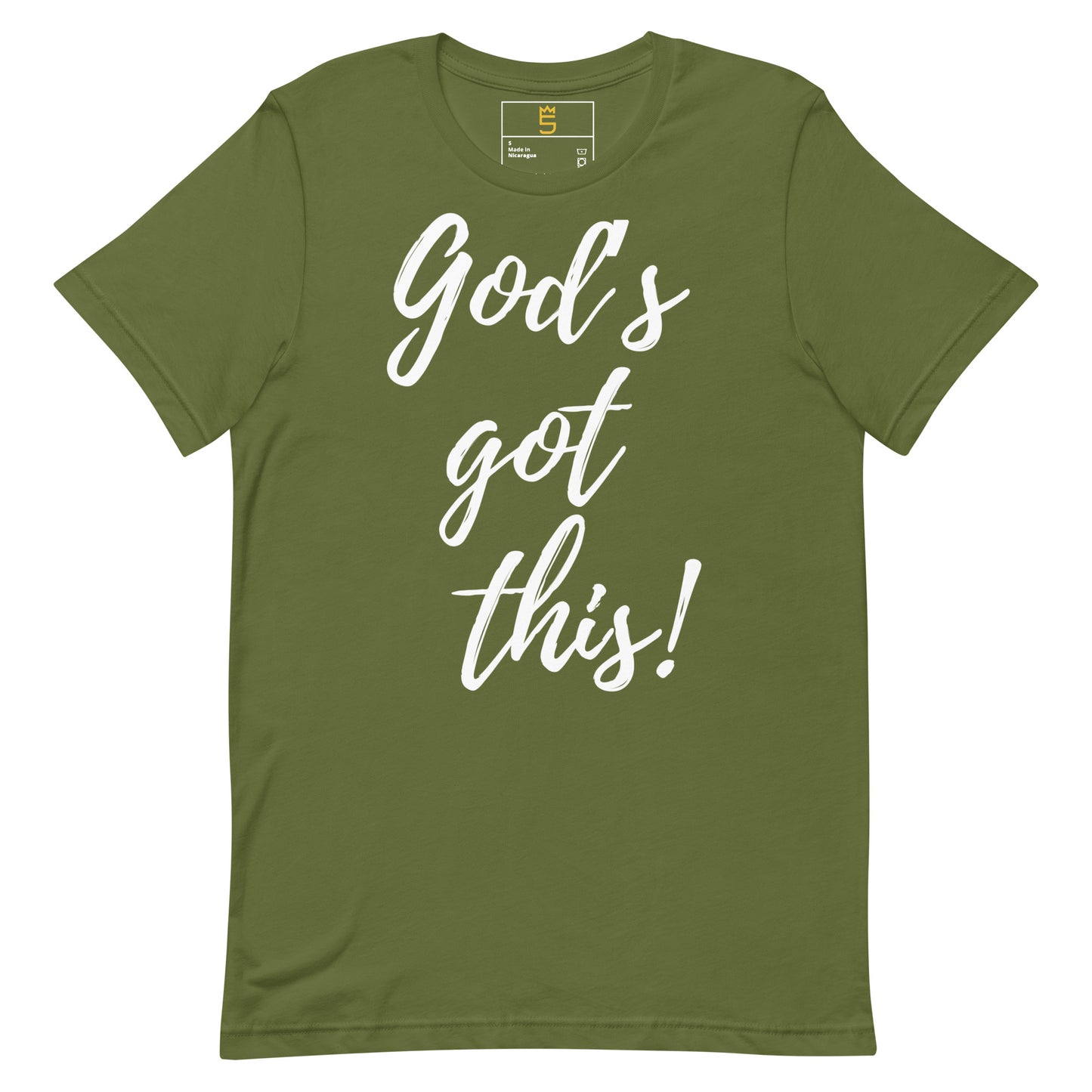 God's got this! Unisex t-shirt