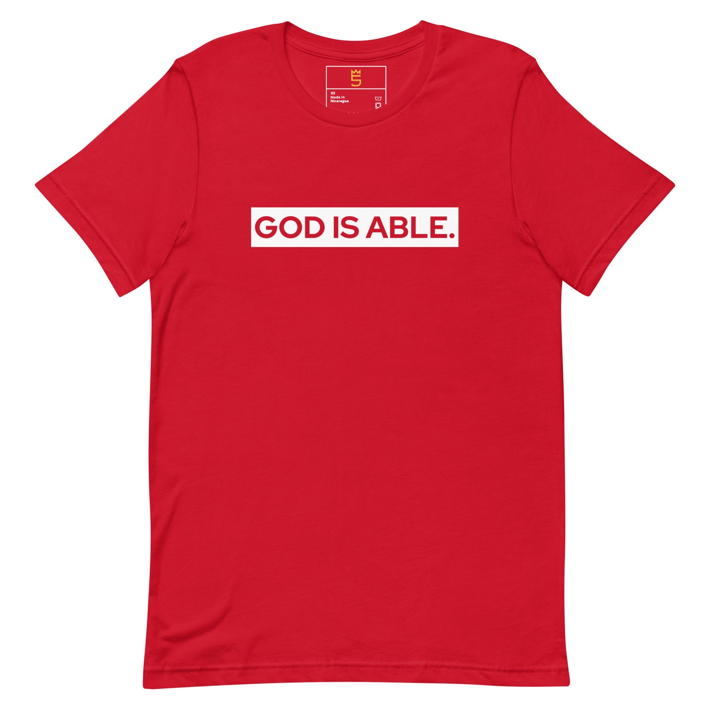God is Able Unisex t-shirt