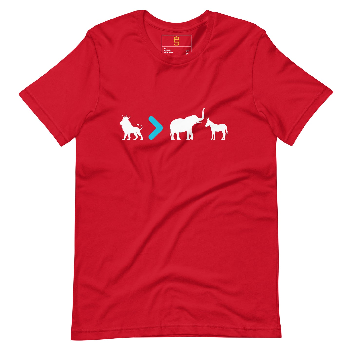 Lion Greater than Rep. Dem.