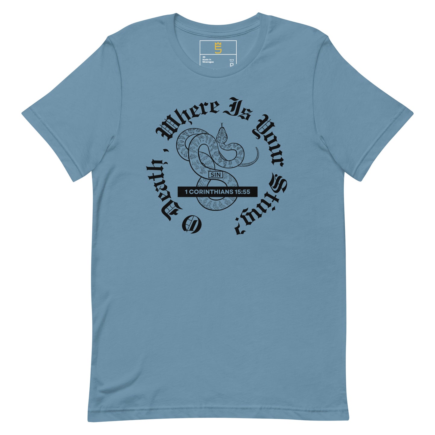 O Death, Where is Your Sting? Unisex t-shirt
