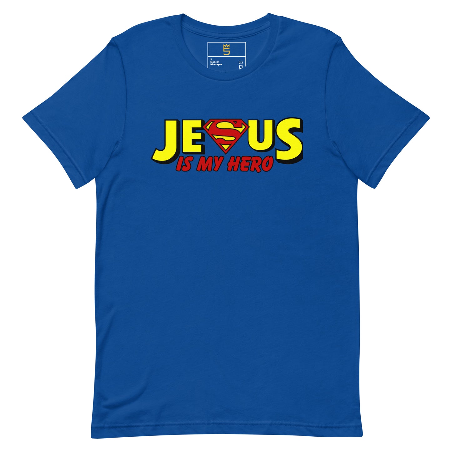 Jesus is My Hero Unisex t-shirt
