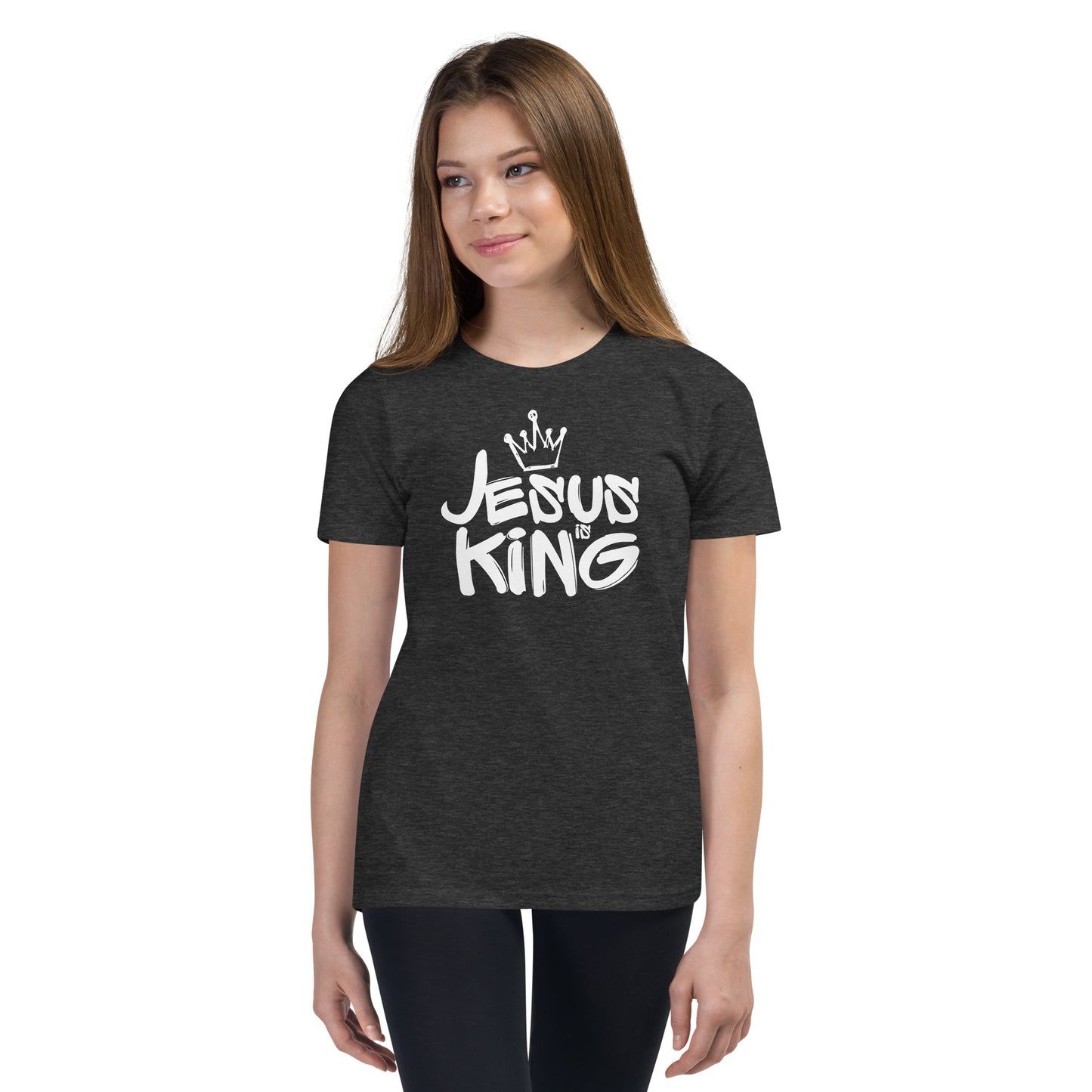 Youth Jesus is King Short Sleeve T-Shirt