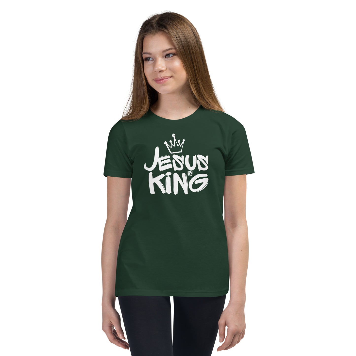 Youth Jesus is King Short Sleeve T-Shirt