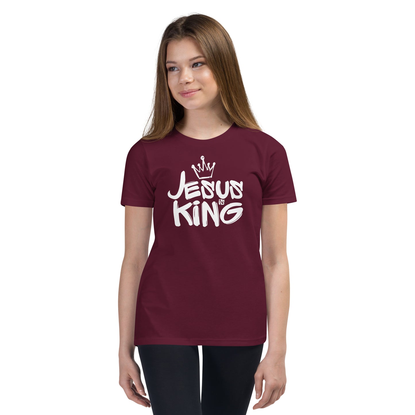 Youth Jesus is King Short Sleeve T-Shirt