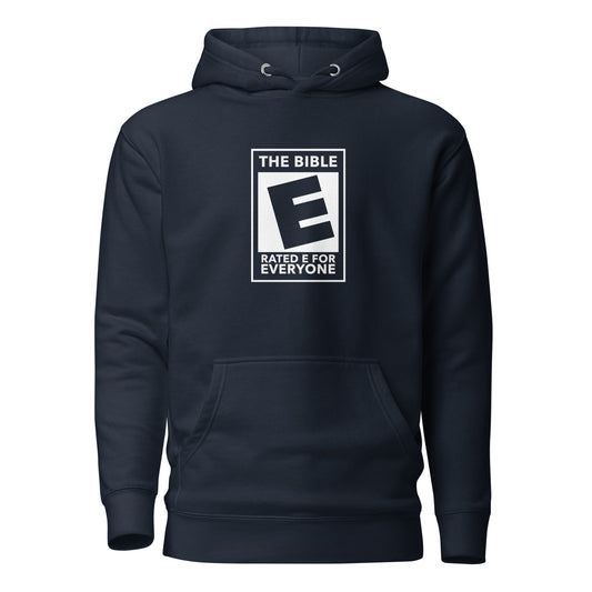 Rated E for Everyone Premium Unisex Hoodie
