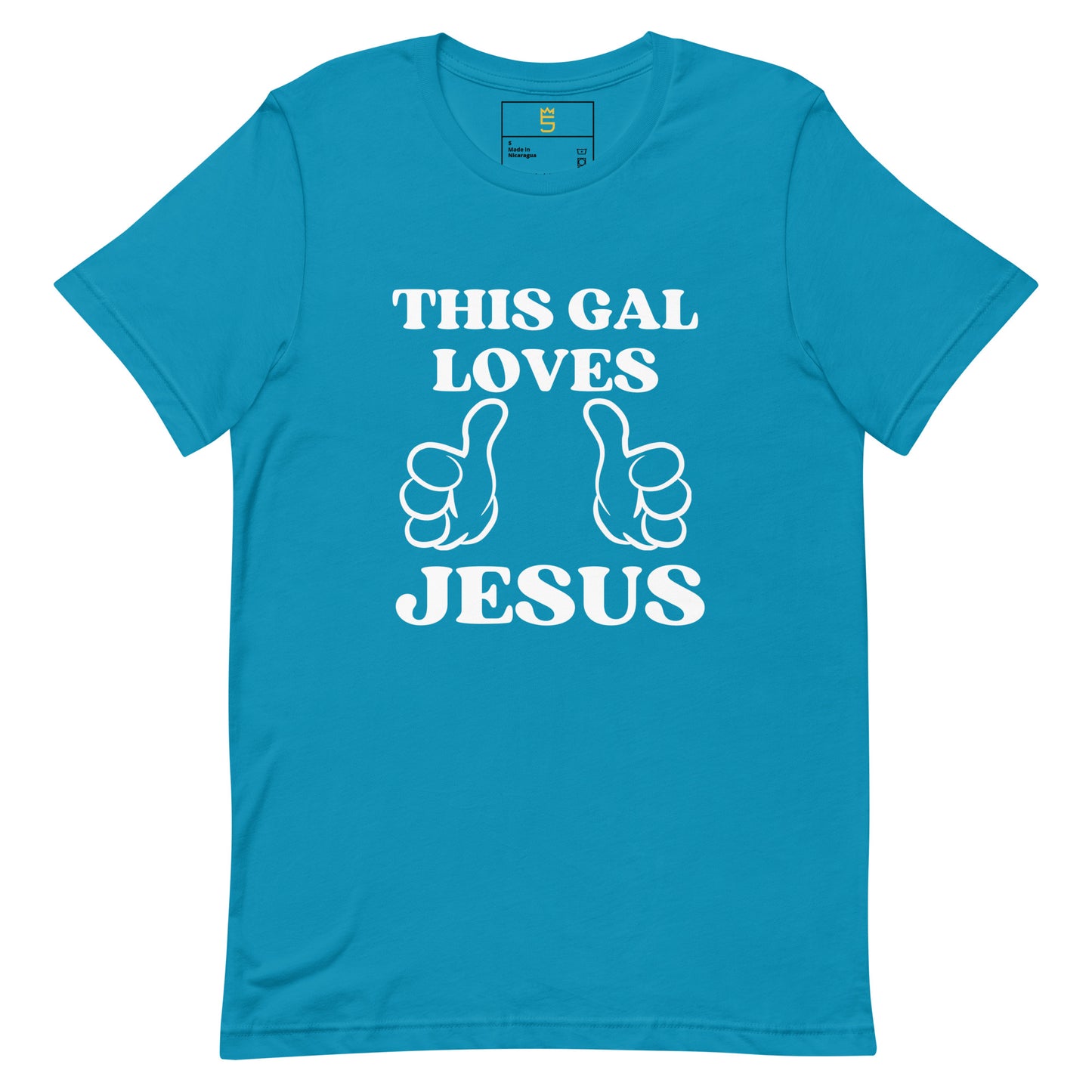 This Gal Loves Jesus Unisex t-shirt
