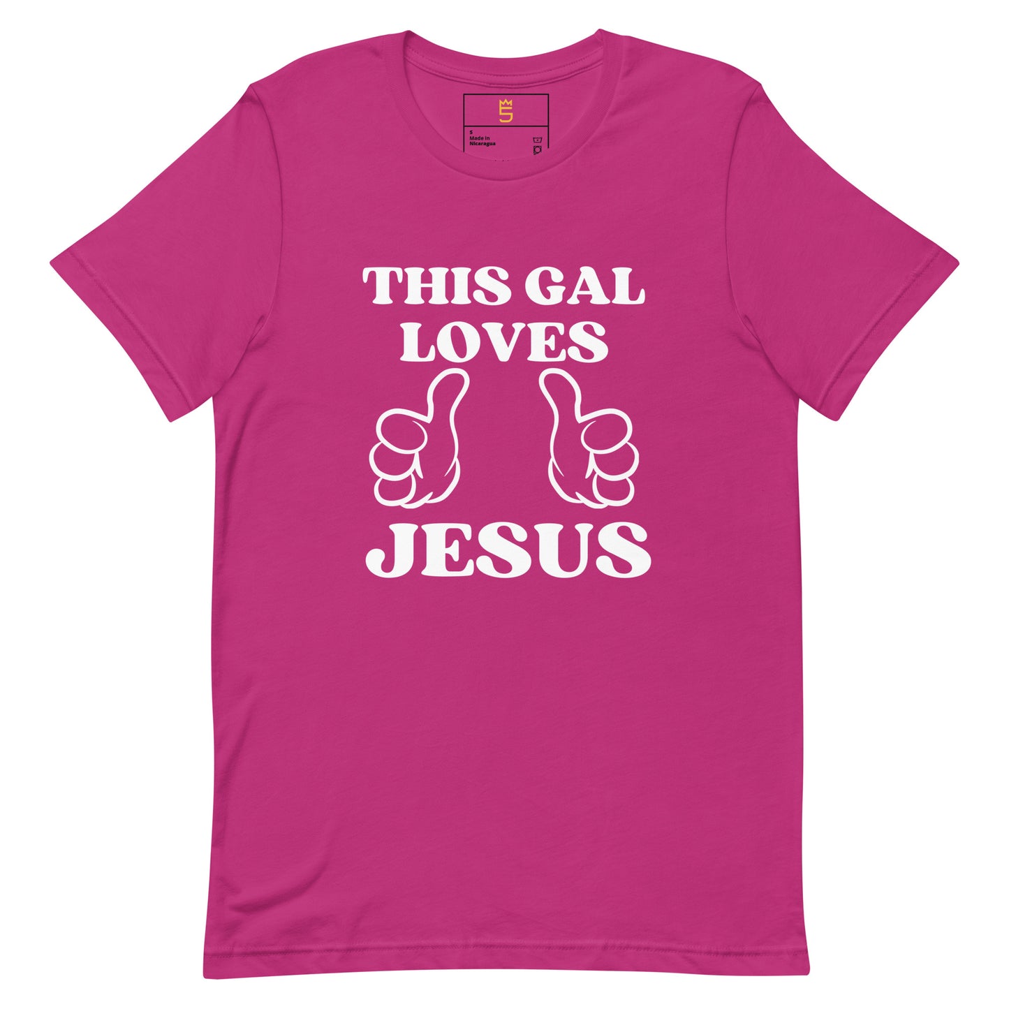 This Gal Loves Jesus Unisex t-shirt