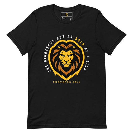 Bold as a Lion Unisex t-shirt