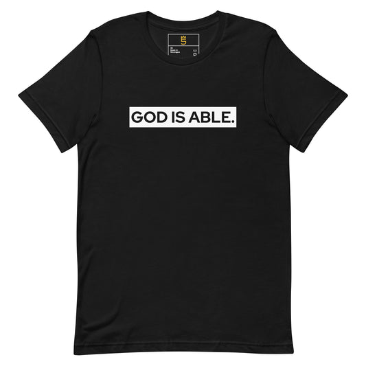 God is Able Unisex t-shirt