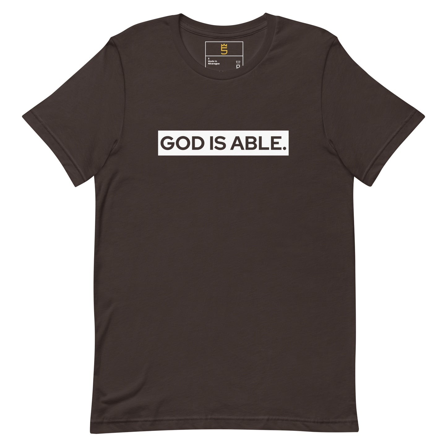 God is Able Unisex t-shirt