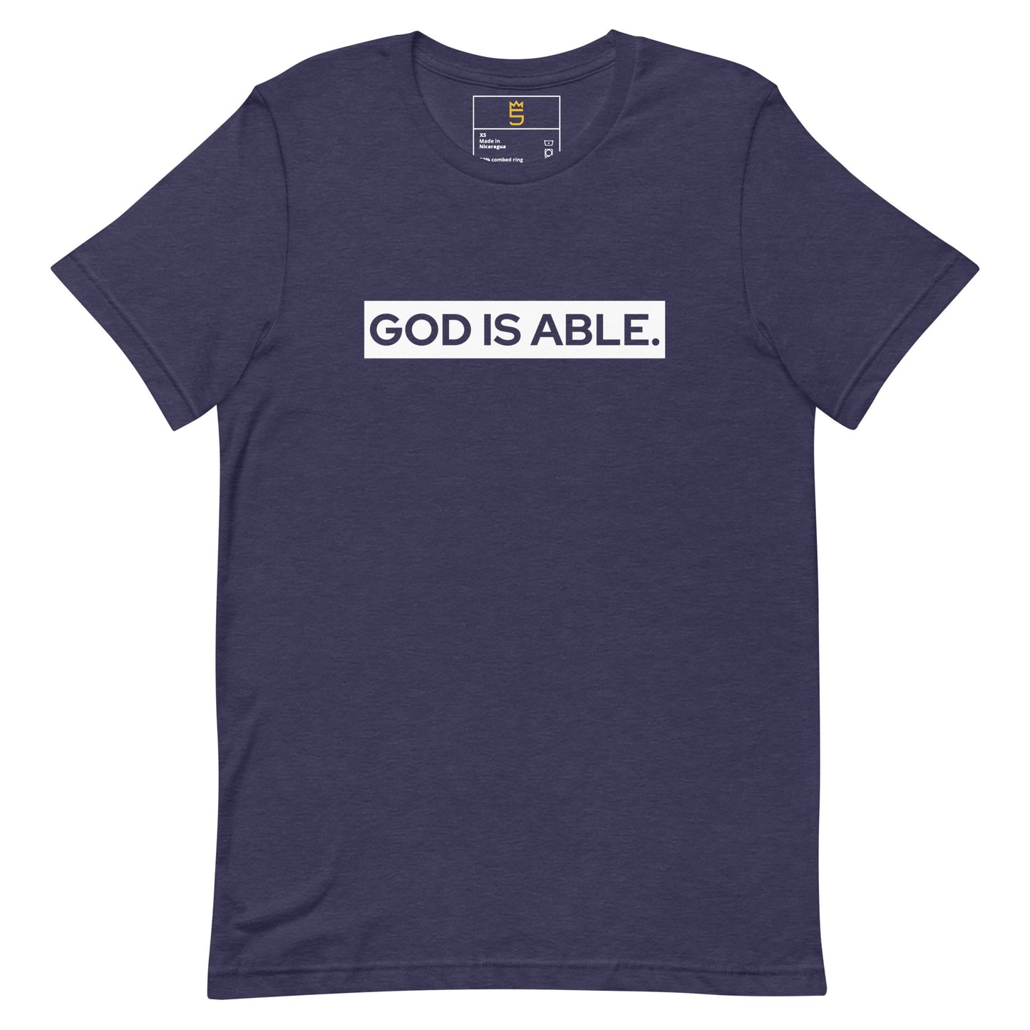 God is Able Unisex t-shirt