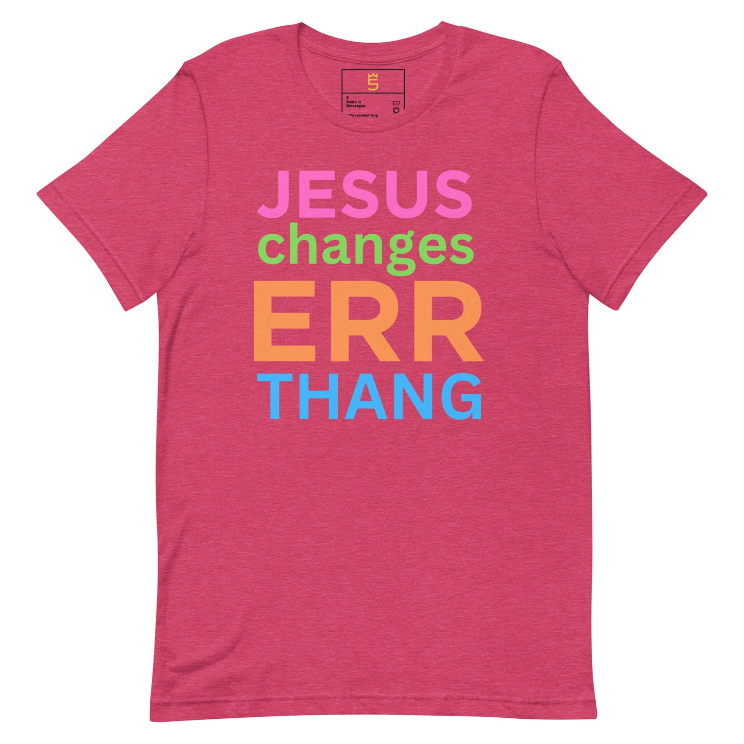 JESUS changes ERR thang