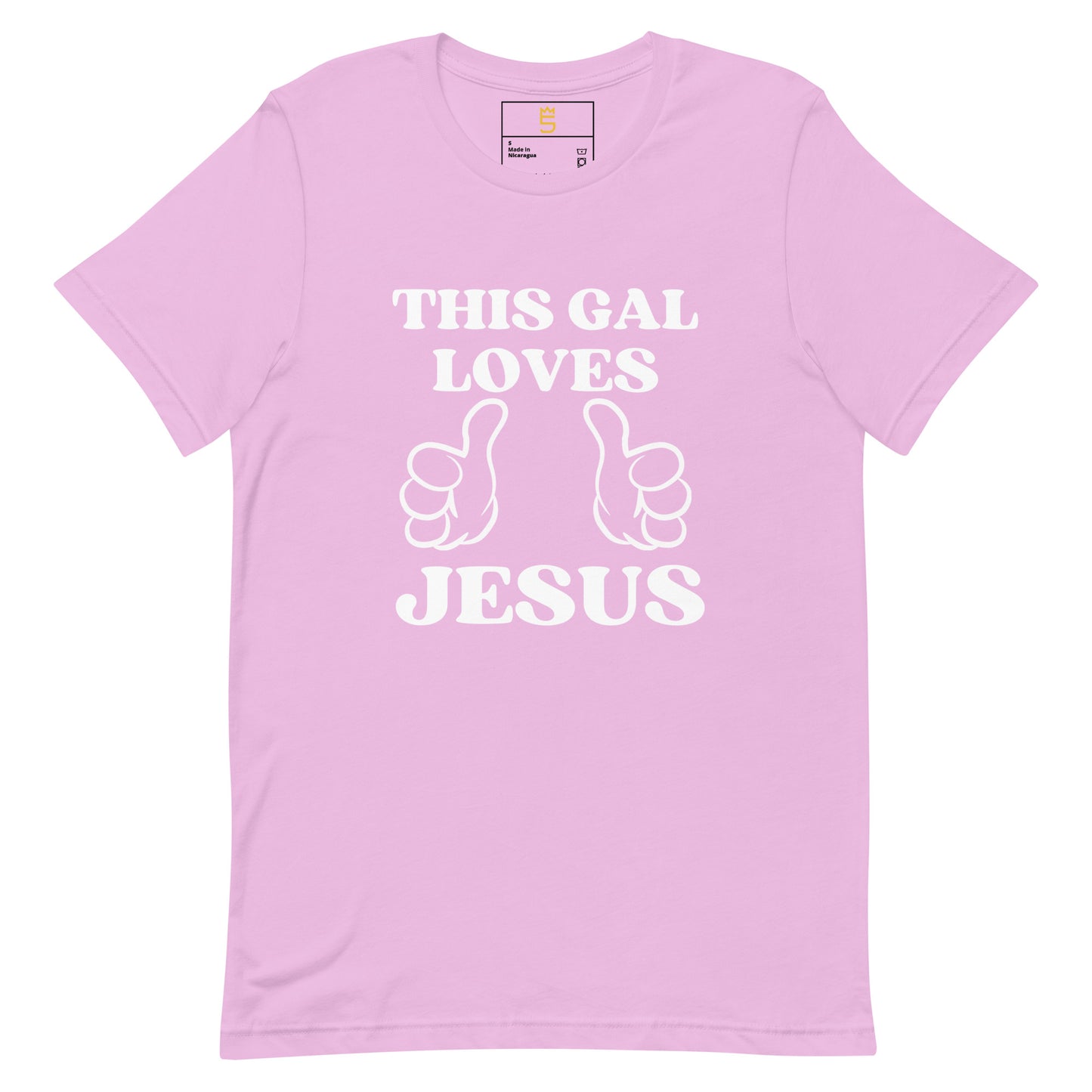 This Gal Loves Jesus Unisex t-shirt