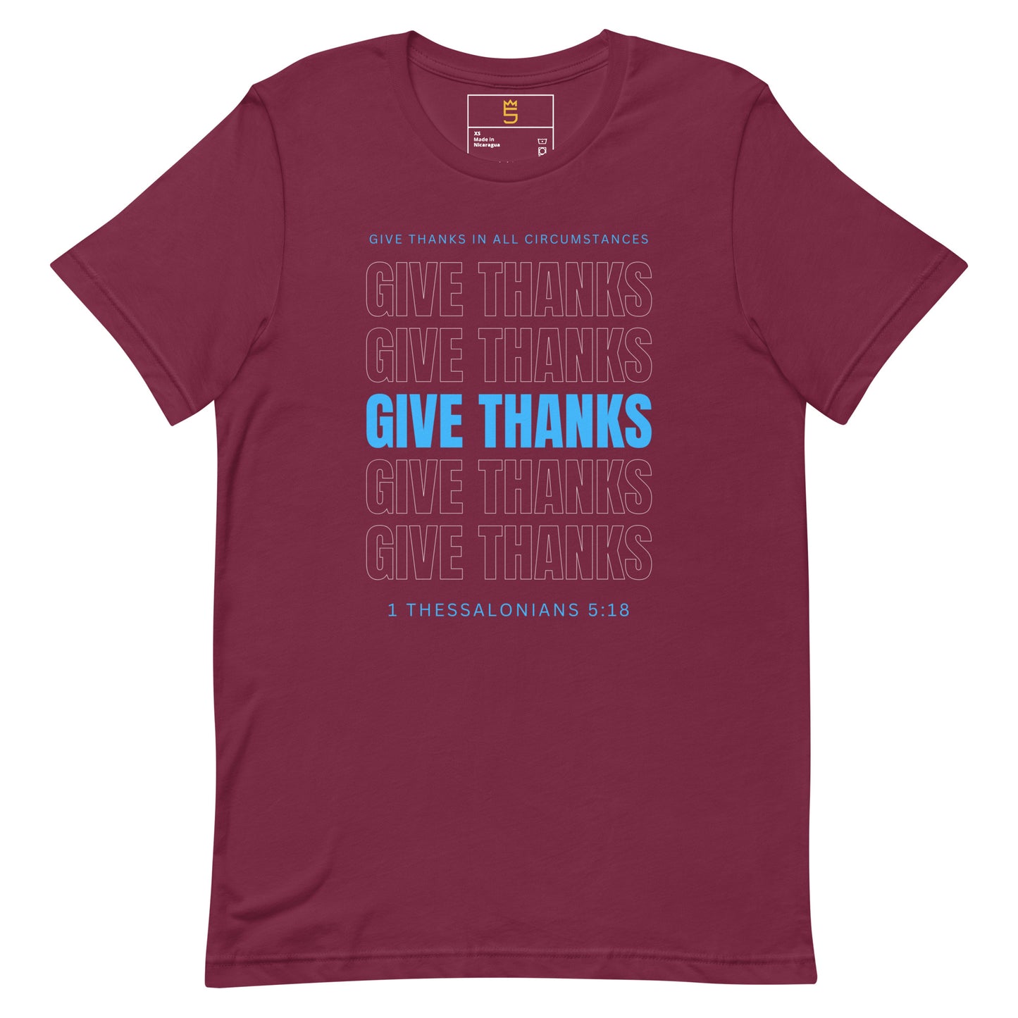 Give Thanks Unisex t-shirt