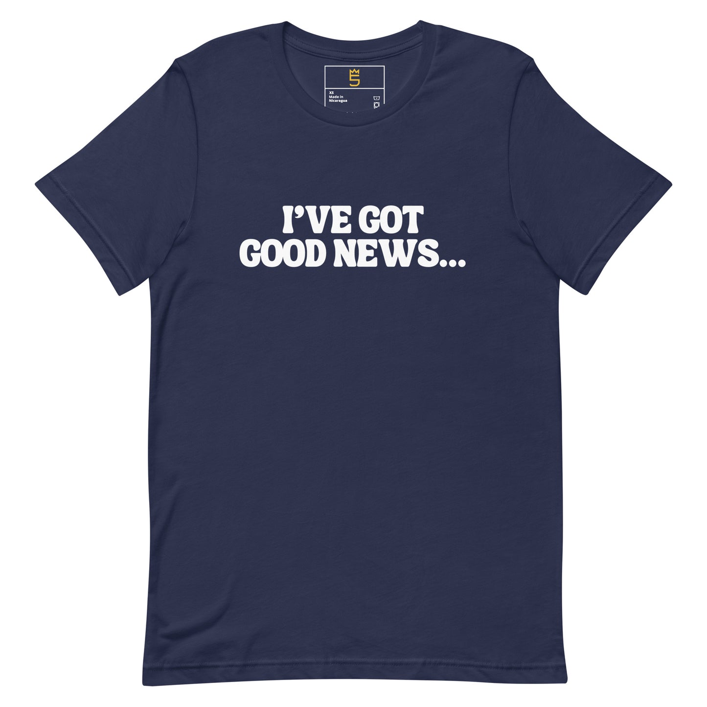 Good News Jesus Saves Unisex t-shirt