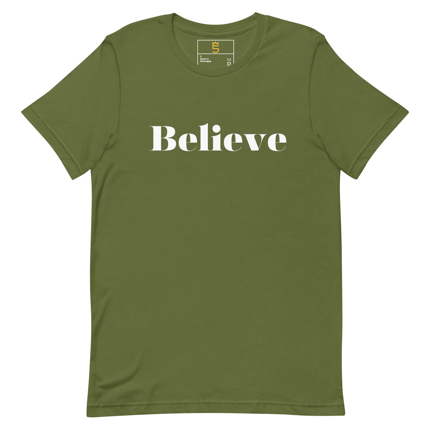 Believe Unisex t-shirt