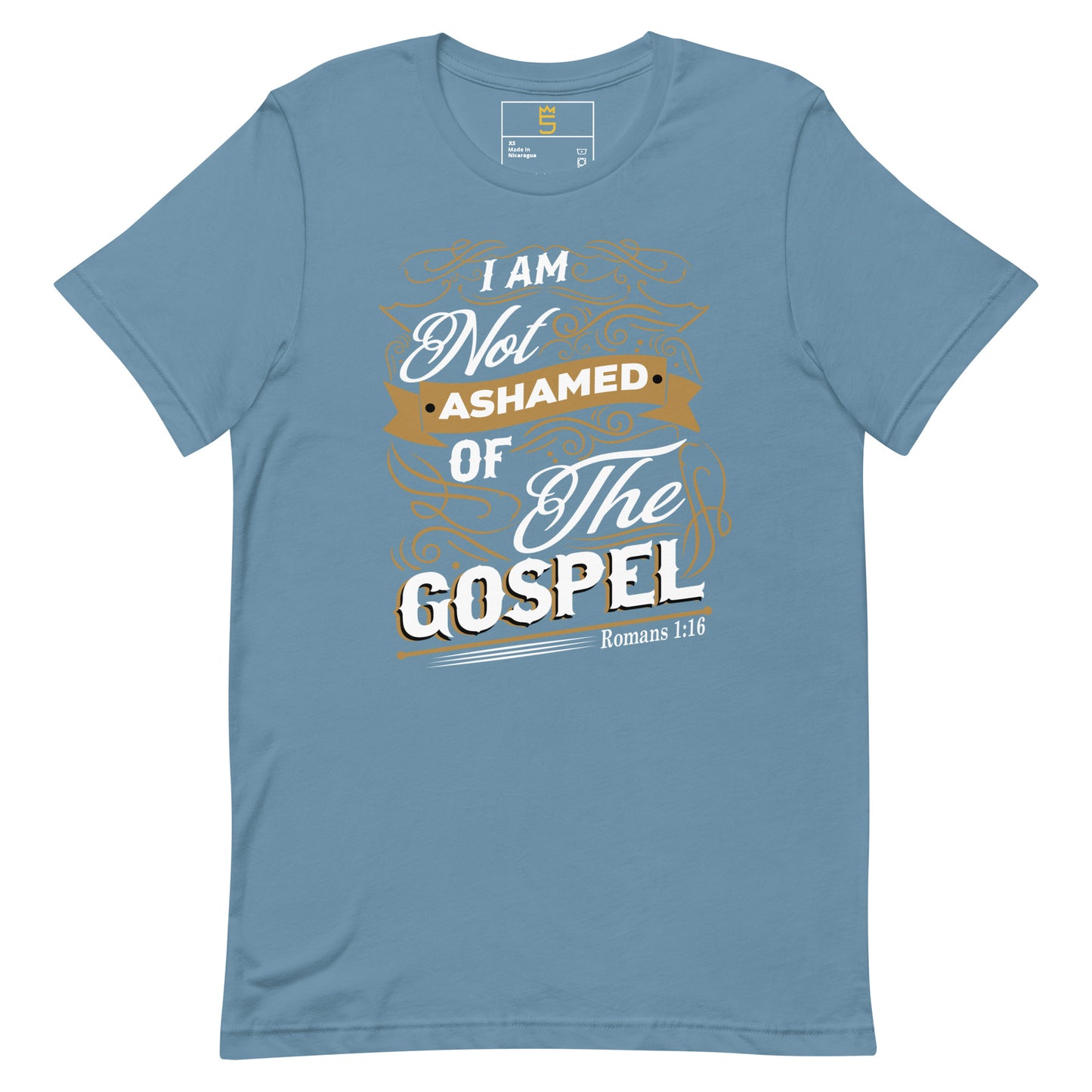 I am not ashamed of the Gospel Unisex t-shirt