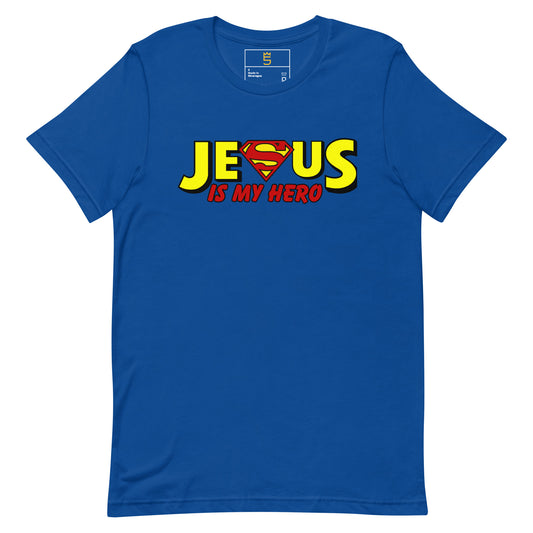 Jesus is My Hero Unisex t-shirt