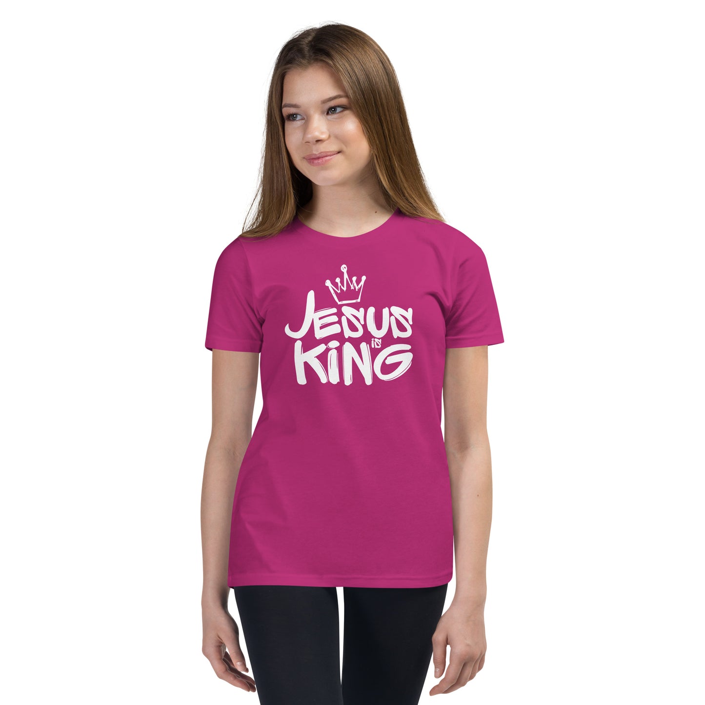 Youth Jesus is King Short Sleeve T-Shirt