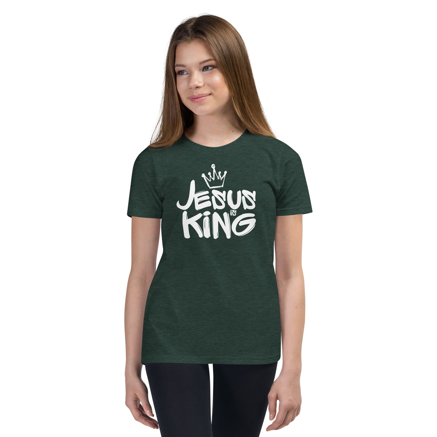 Youth Jesus is King Short Sleeve T-Shirt